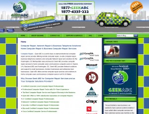 Original WordPress Theme Design - Full Page Layout